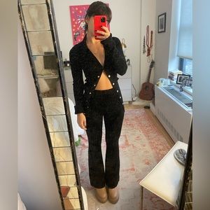 Danielle Bernstein cozy sweater set